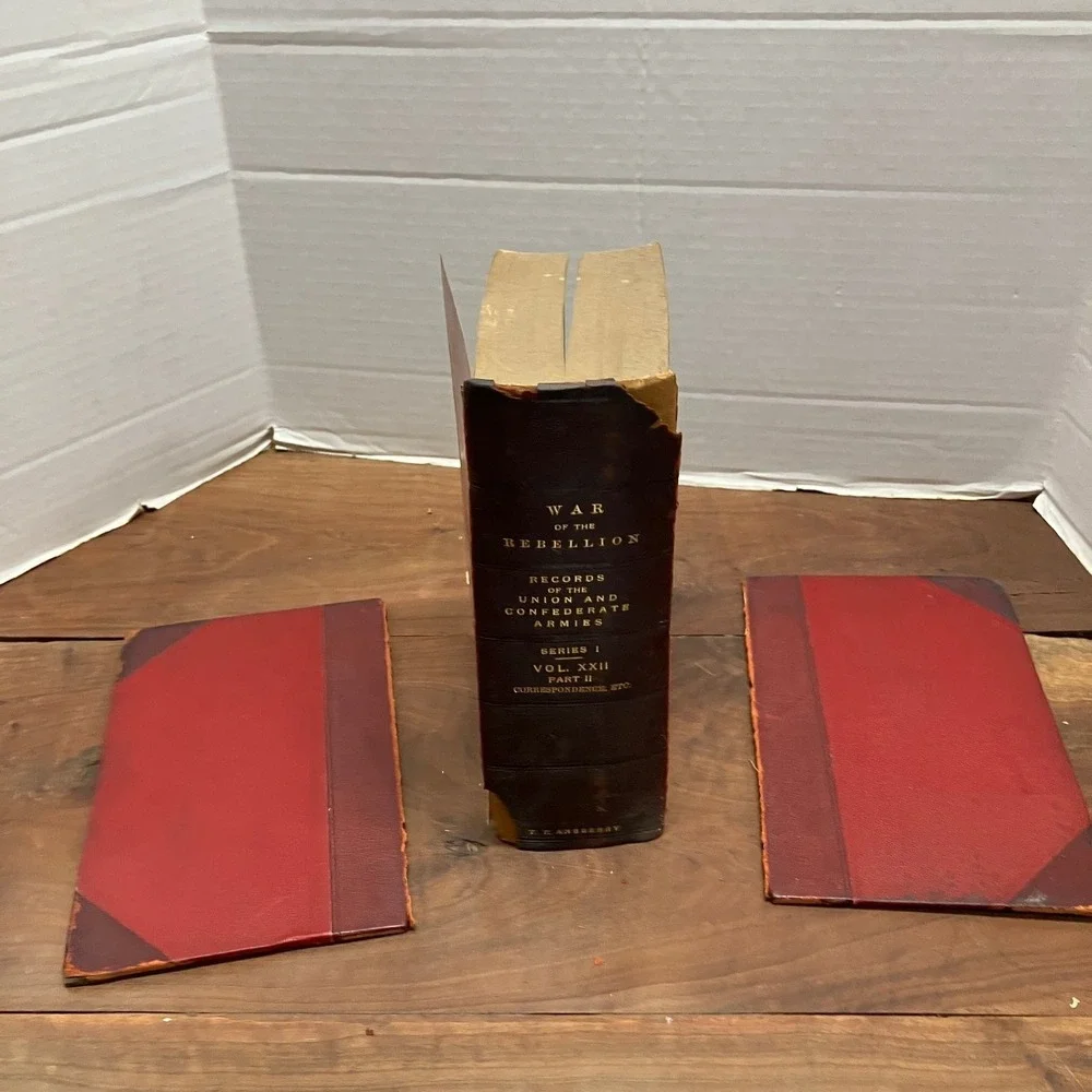 War of the Rebellion Vol XXII Part II Correspondence 1888 Civil War GPO
